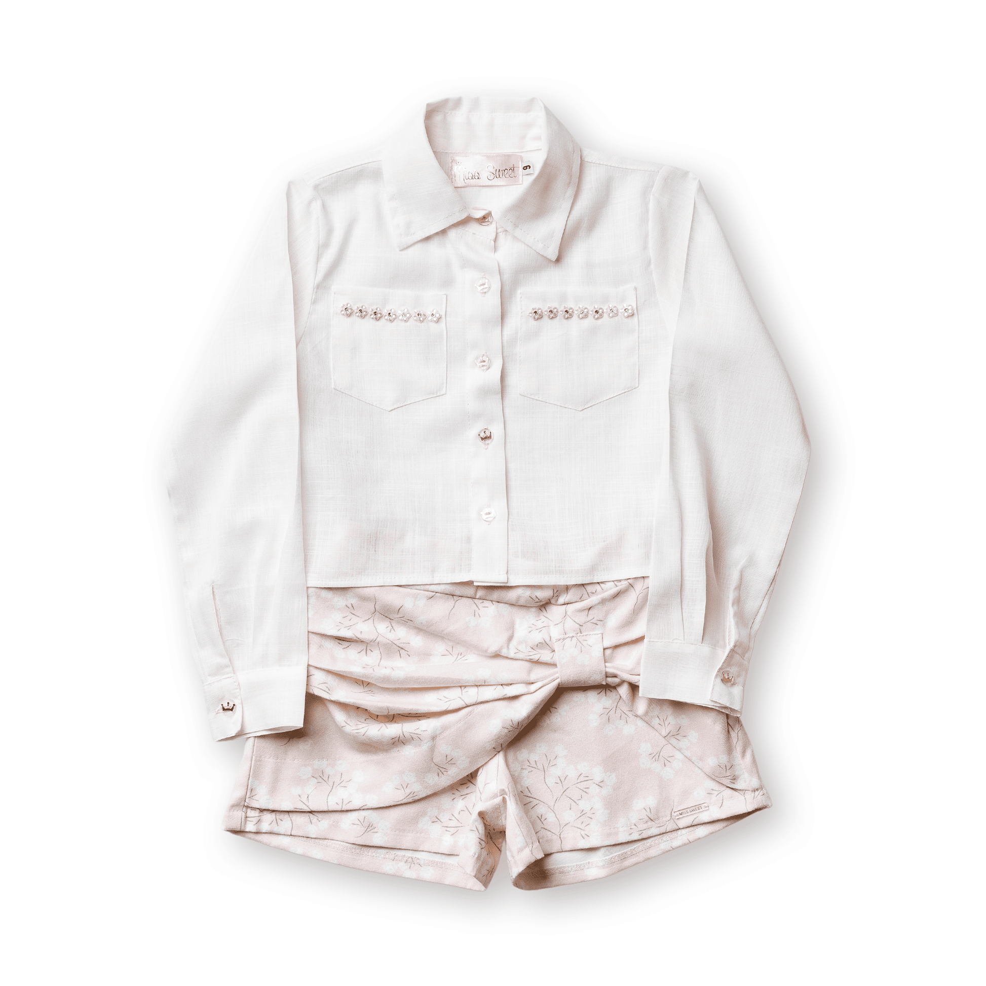 Conjunto Shorts Roses Douce