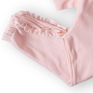 Conjunto Infantil Menina capuz frio