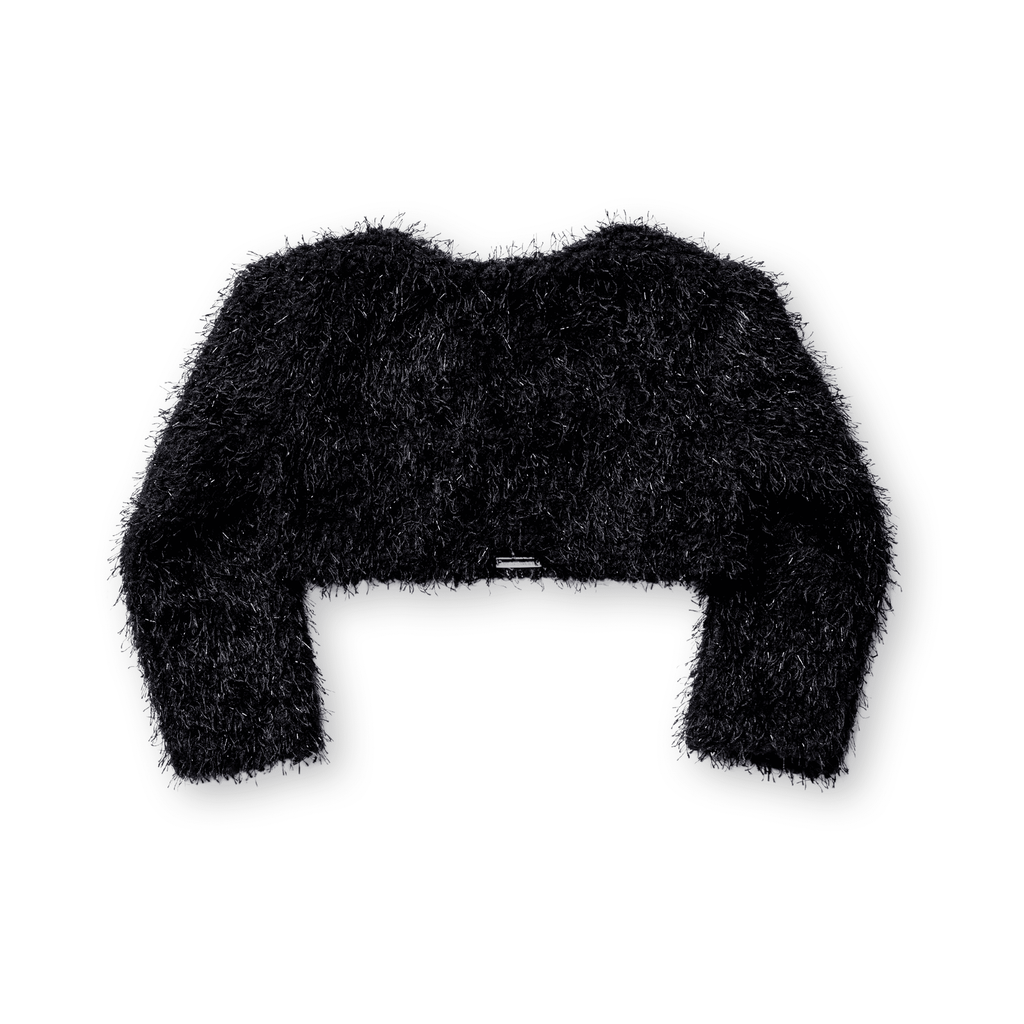 Bolero Infantil Menina Festa Pelo Brilho Luxo Forrado Inverno