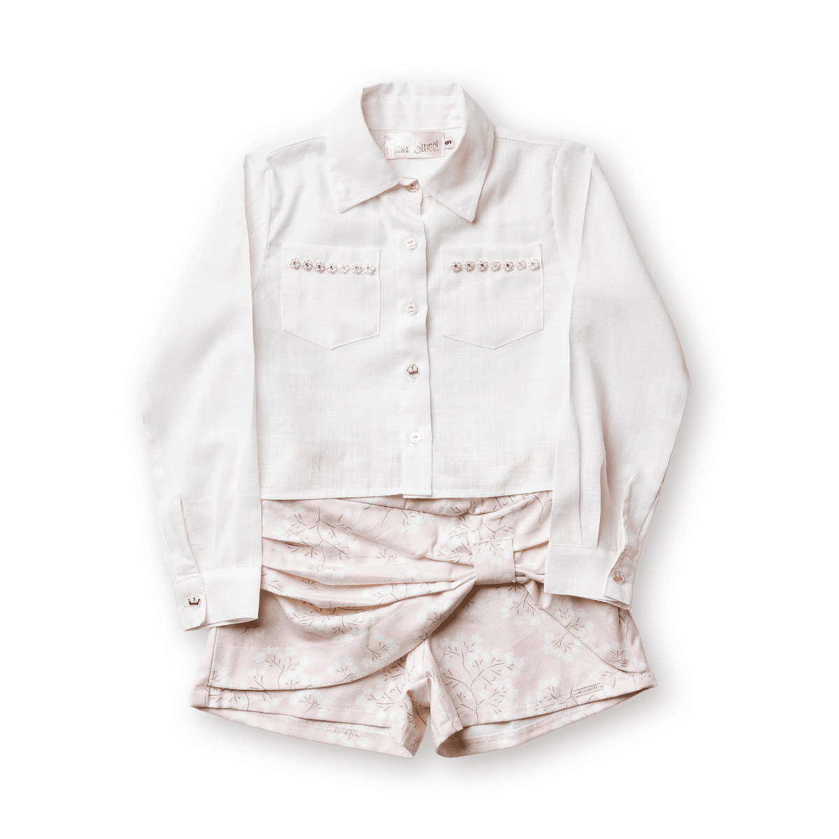 Conjunto Shorts Roses Douce