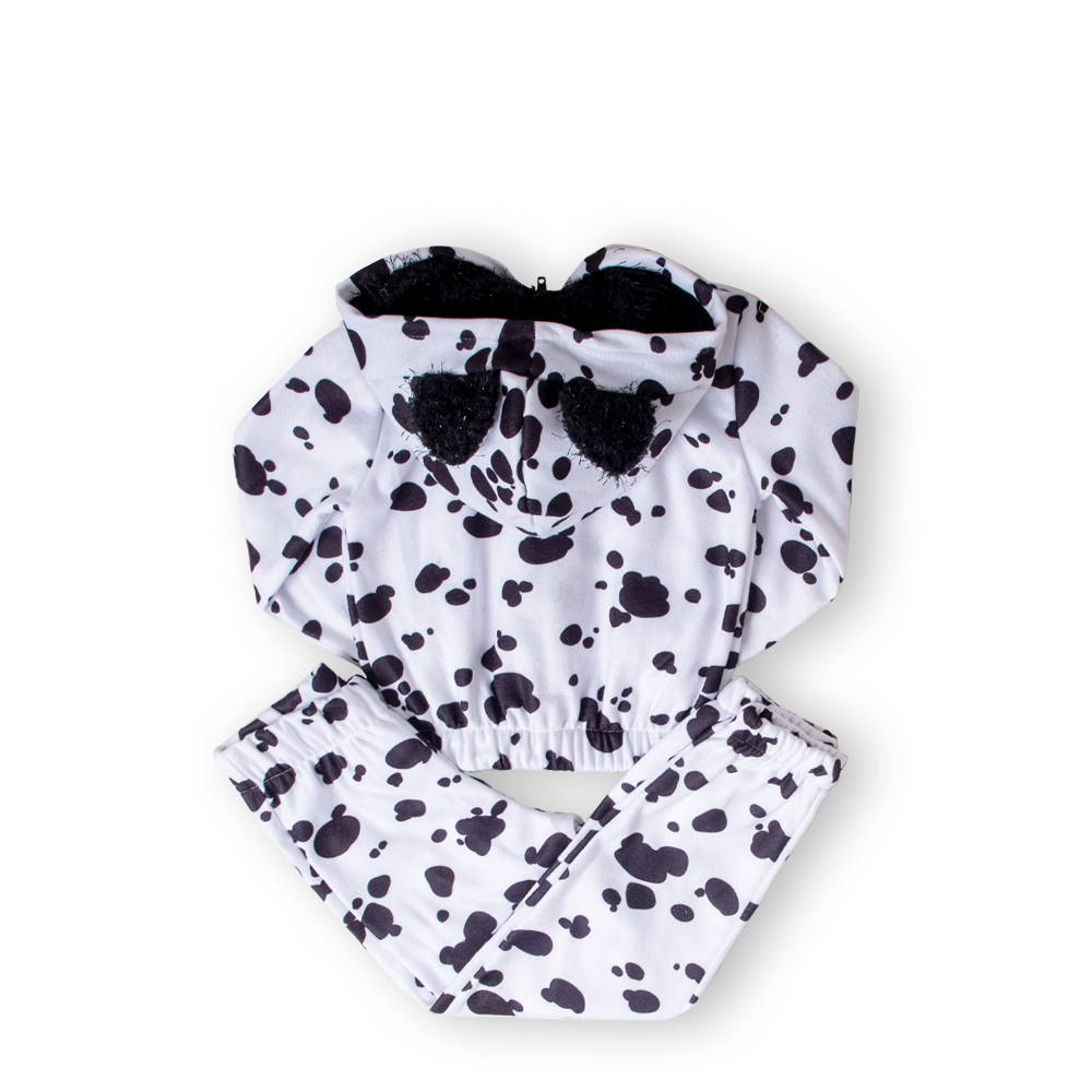 Conjunto Infantil Inverno Dalmata Capuz