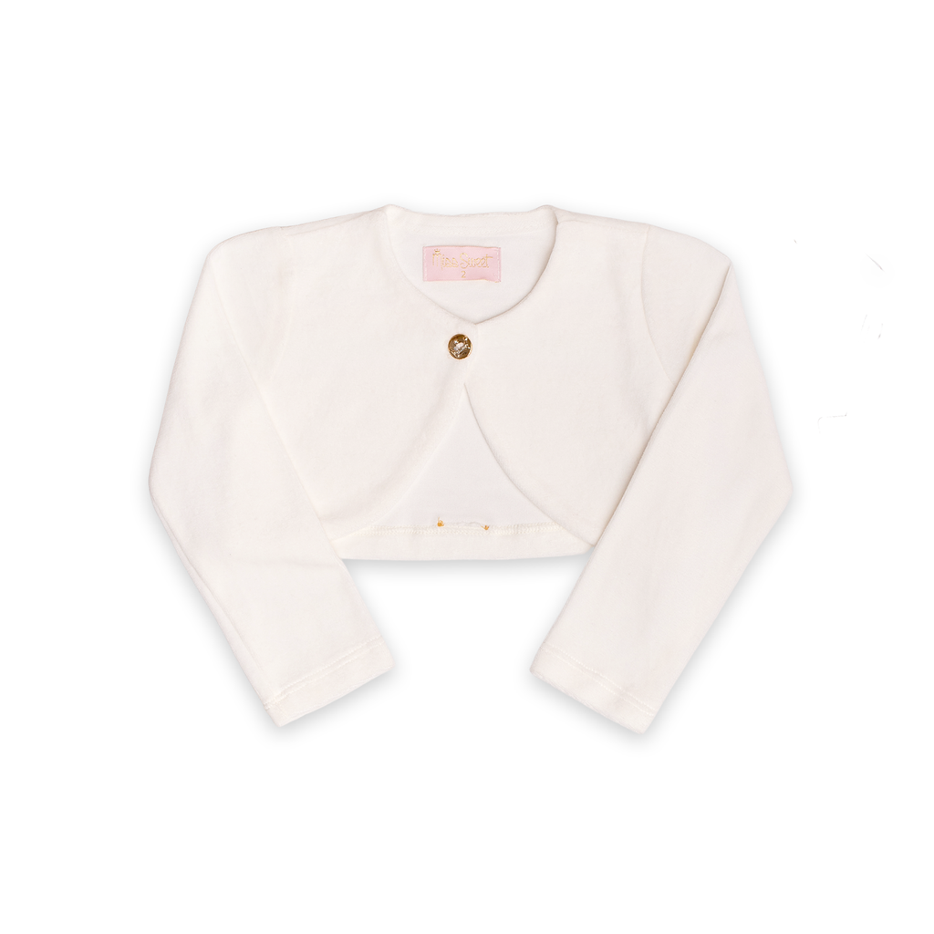 Casaco Curto Bolero Infantil Plush Baby Quentinho Luxo