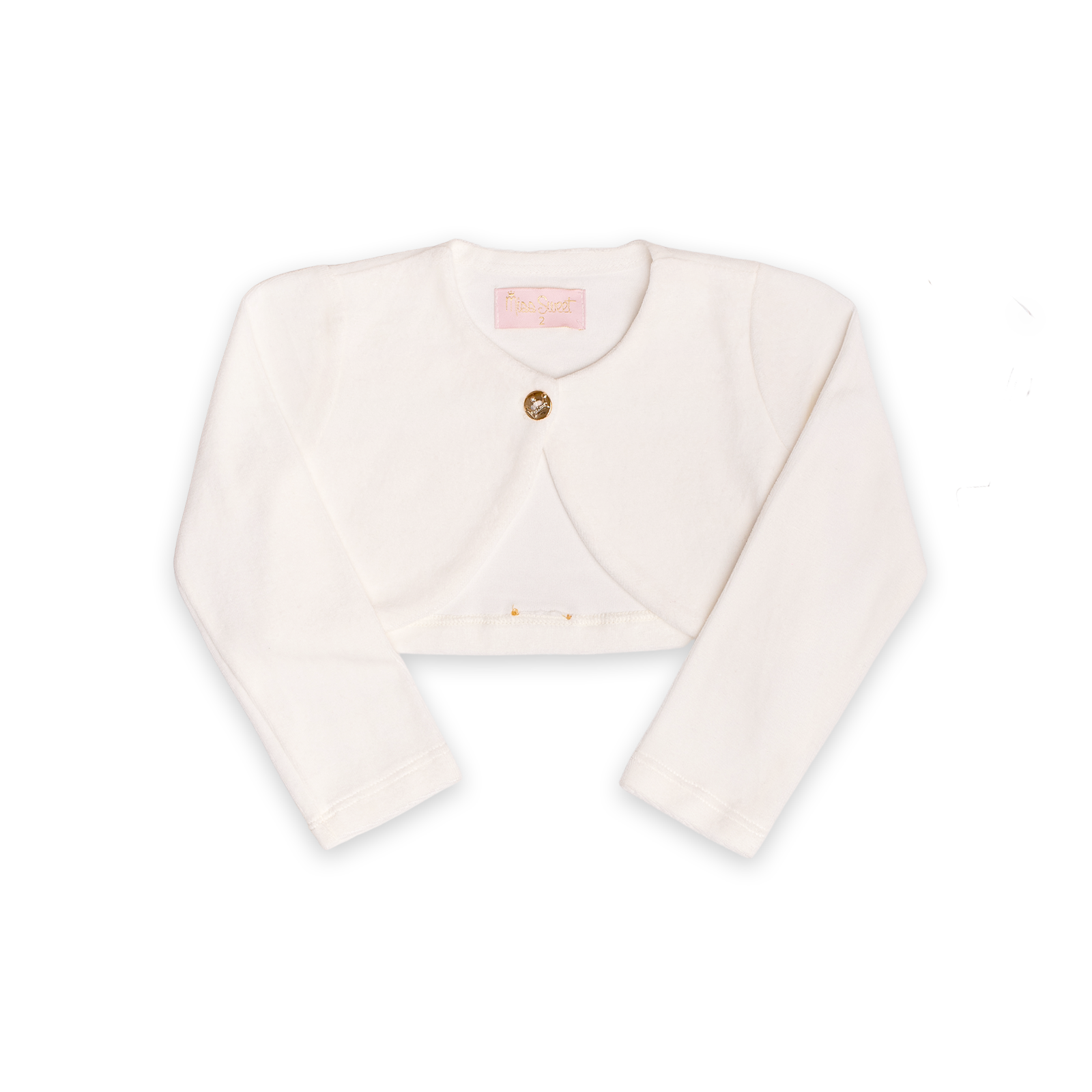 Casaco Curto Bolero Infantil Plush Baby Quentinho Luxo