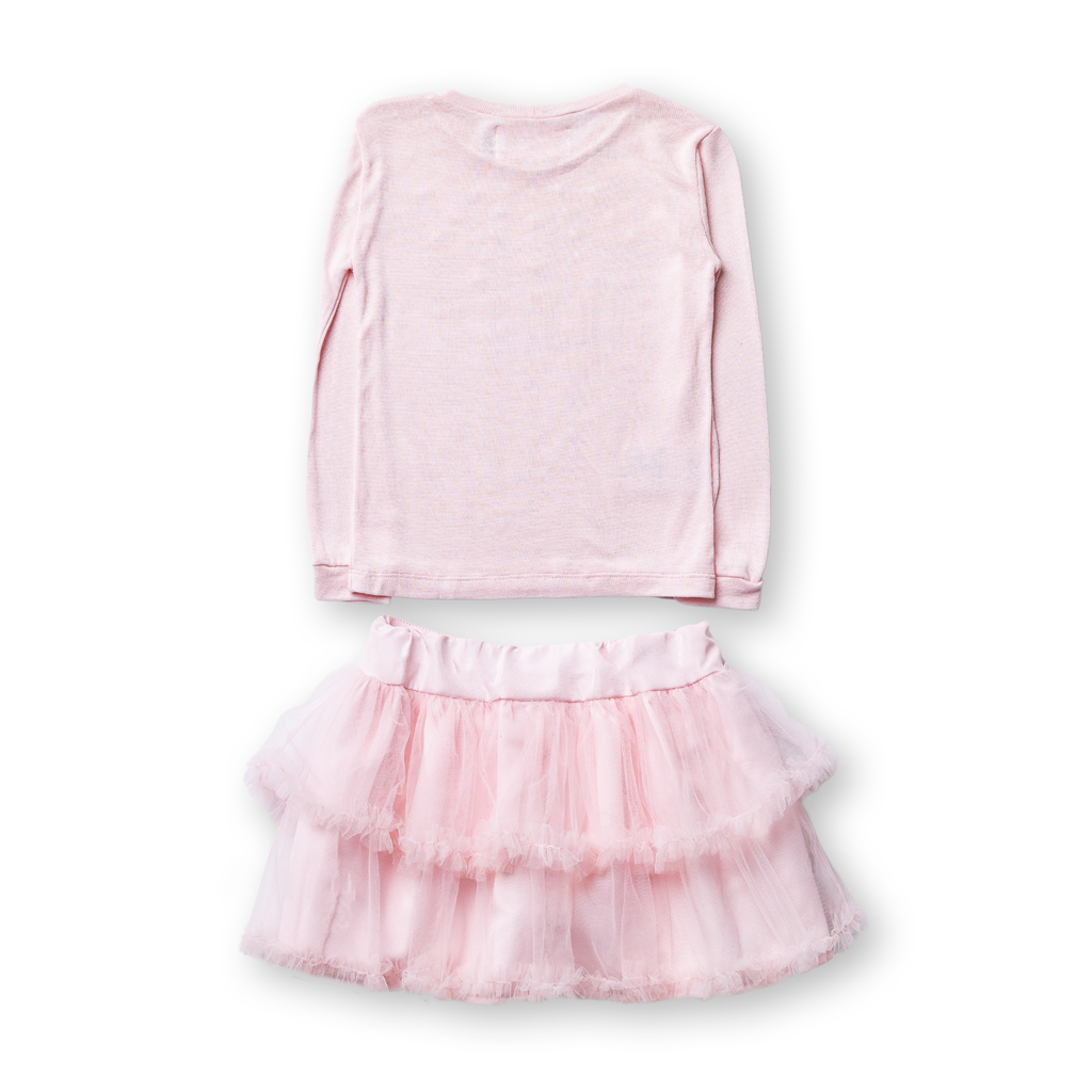 Conjunto Saia douce tricot