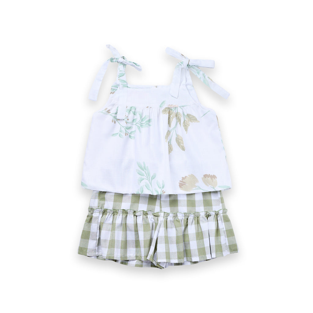 Conjunto Shorts Saia Verano