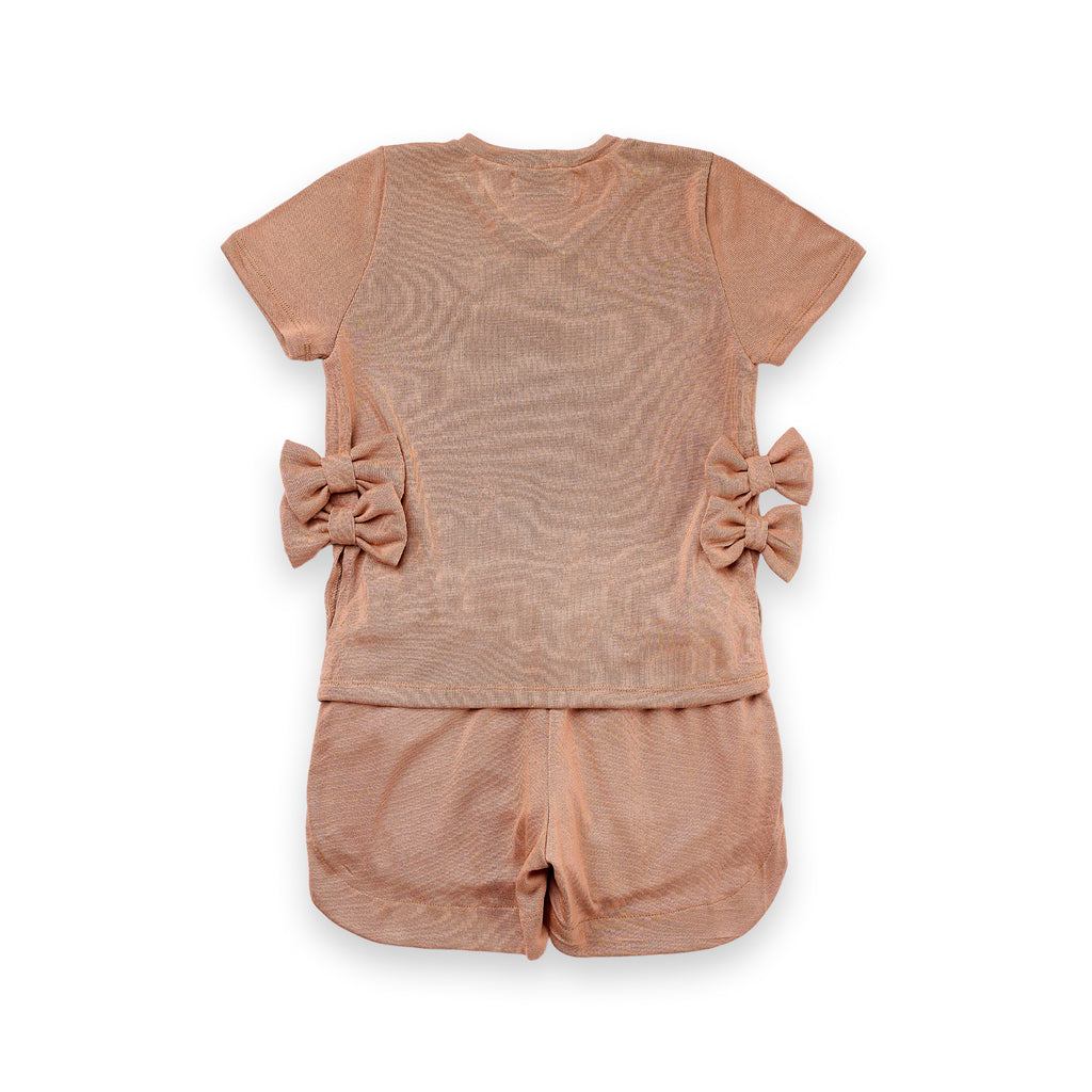 Camiseta Tricot Laços