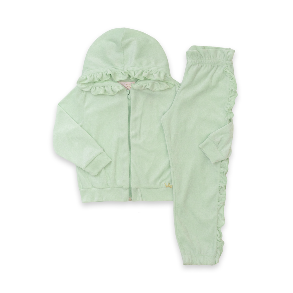 Conjunto Infantil Bebê Inverno capuz