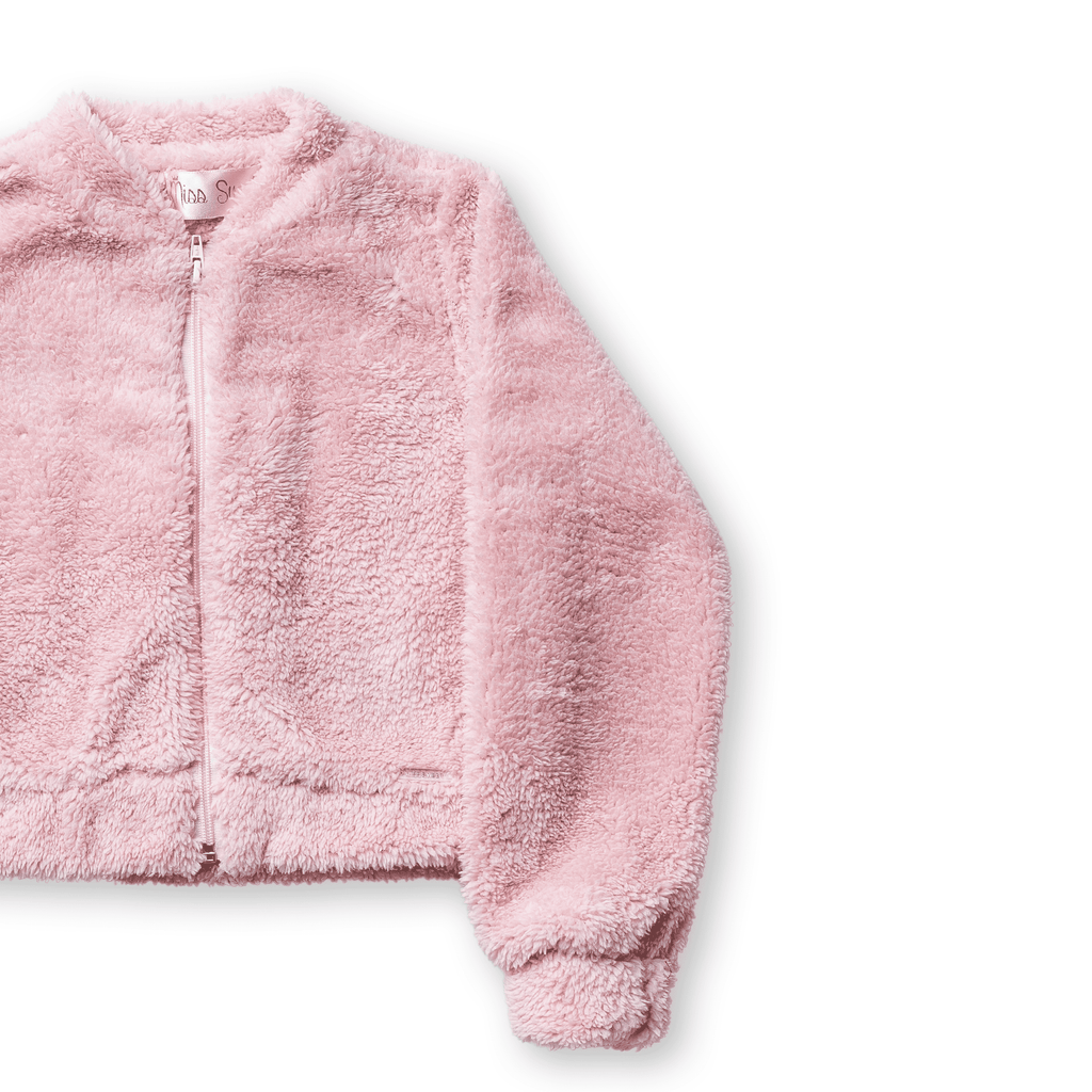 Casaco Infantil Menina Pelo Teddy Carneirinho Frio