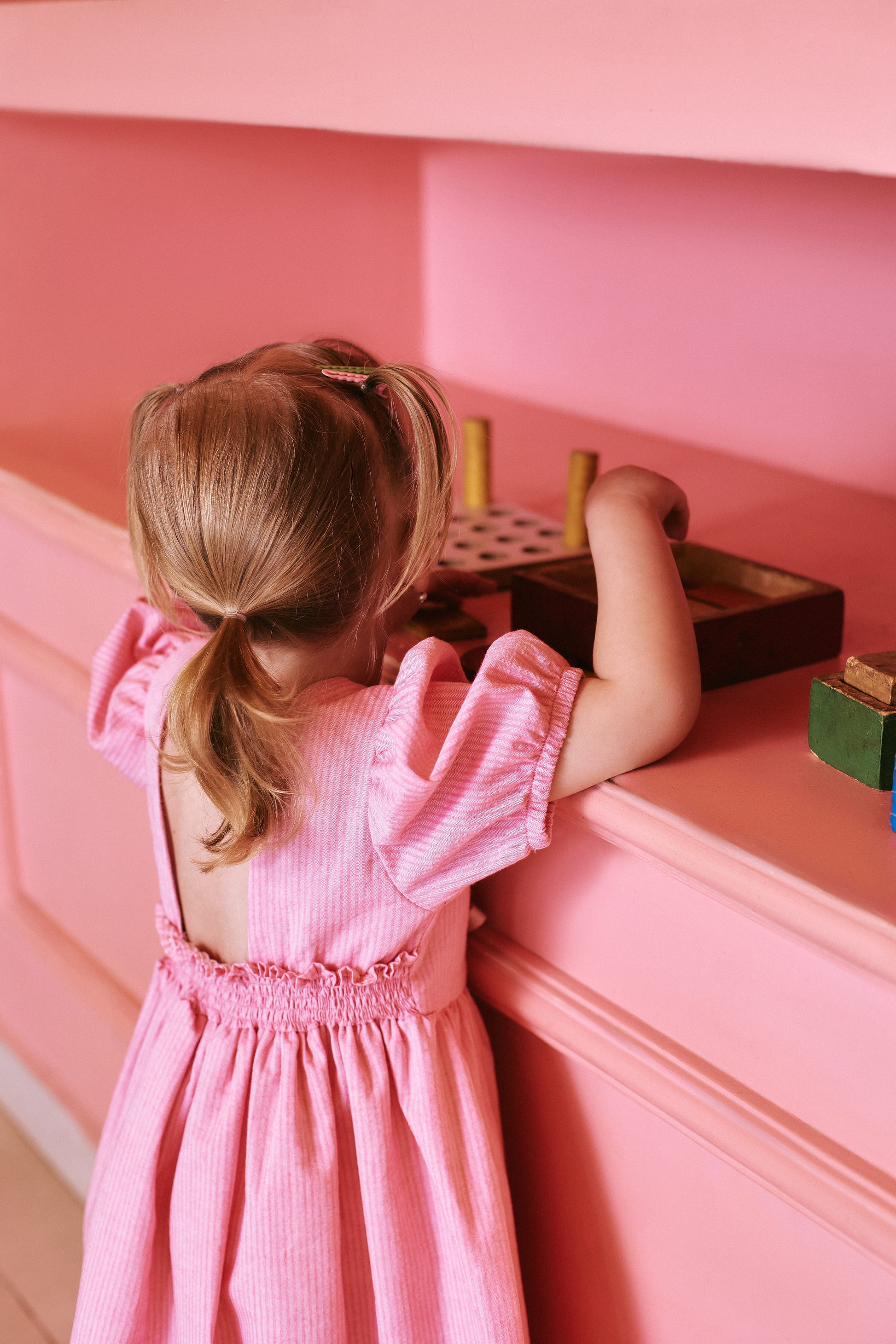 Vestido Boho Laços Menina Algodão Ana Ruga Festa